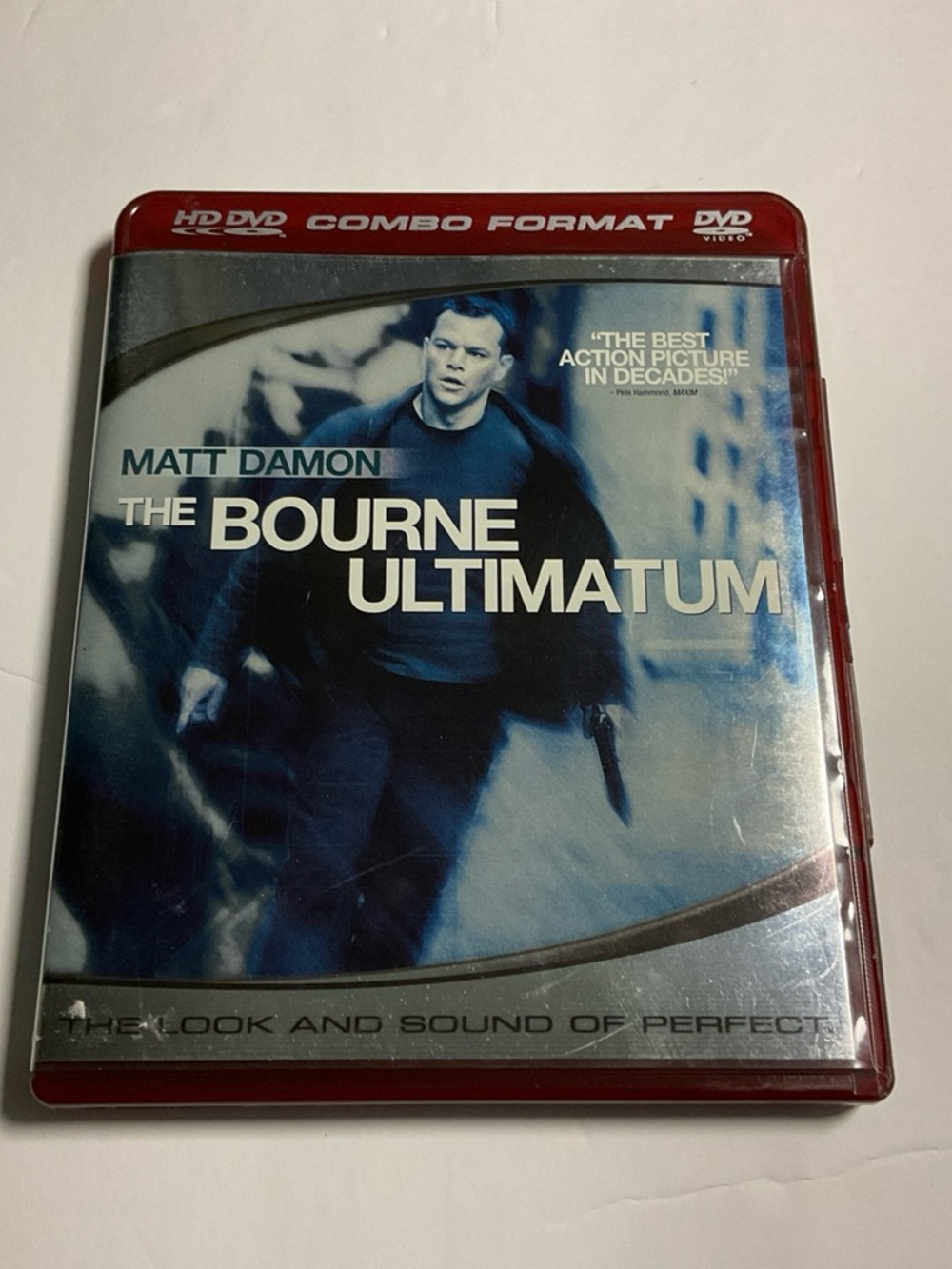The Bourne Ultimatum DVD Movie - Blue Cover